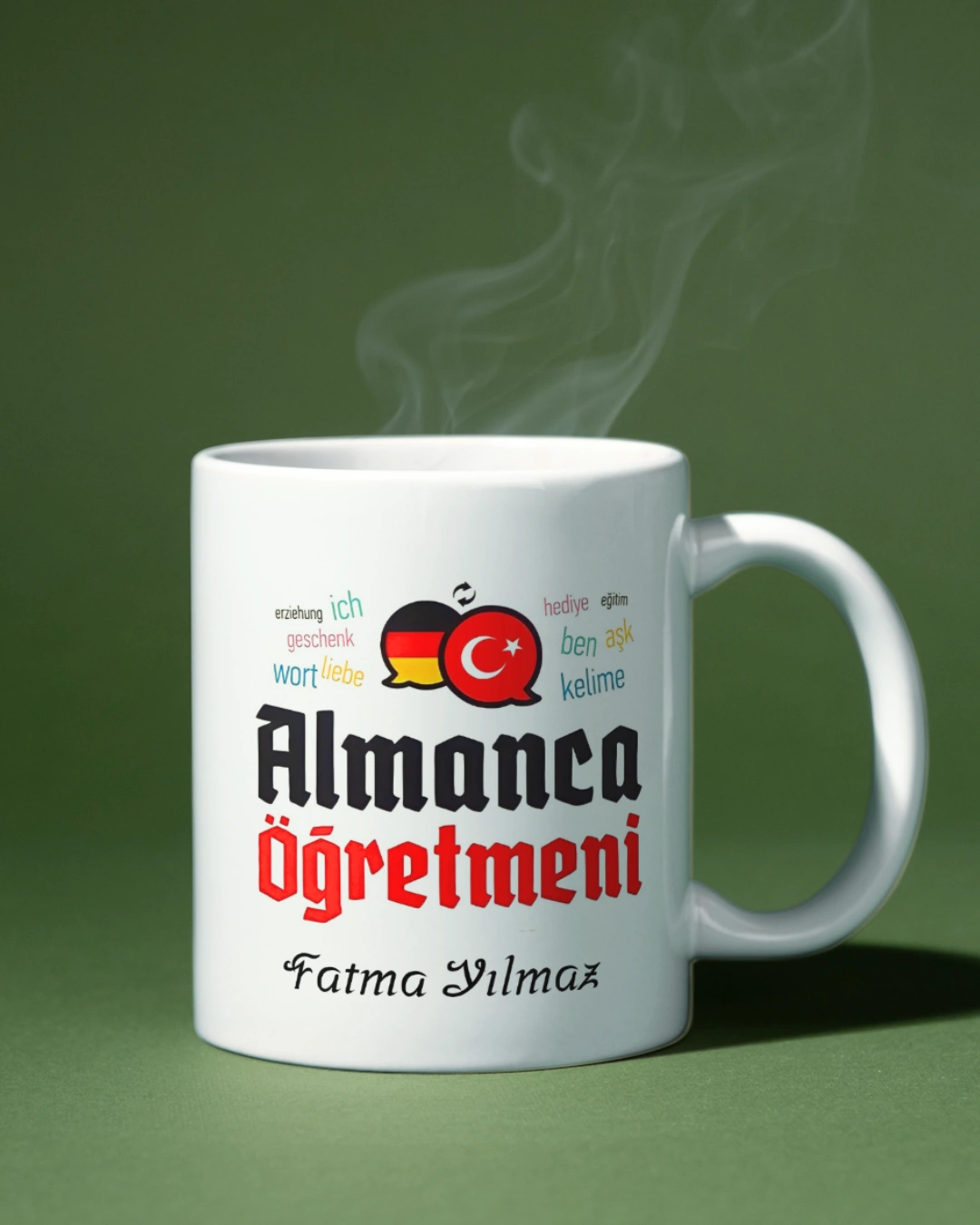 Almanca öğretmeni kupa bardak Almanca öğretmeni kupa bardak