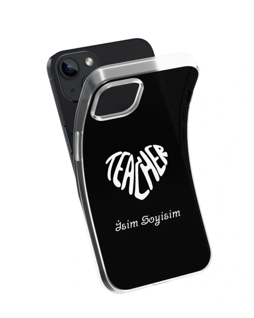 öğretmen baskılı telefon kılıfı