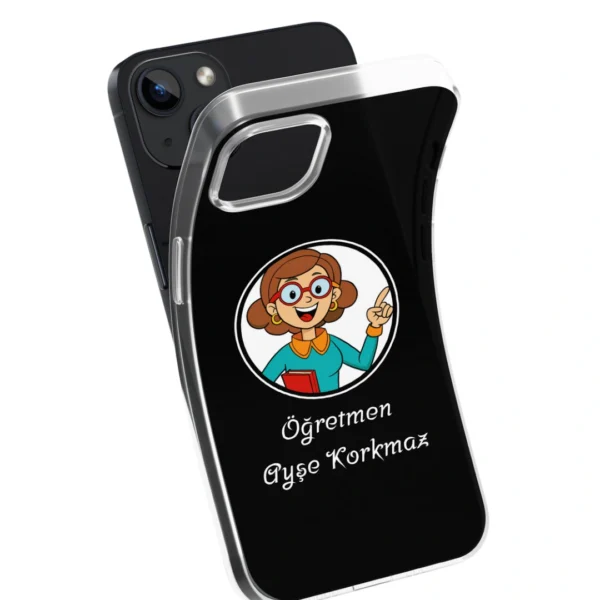 öğretmen baskılı telefon kılıfı