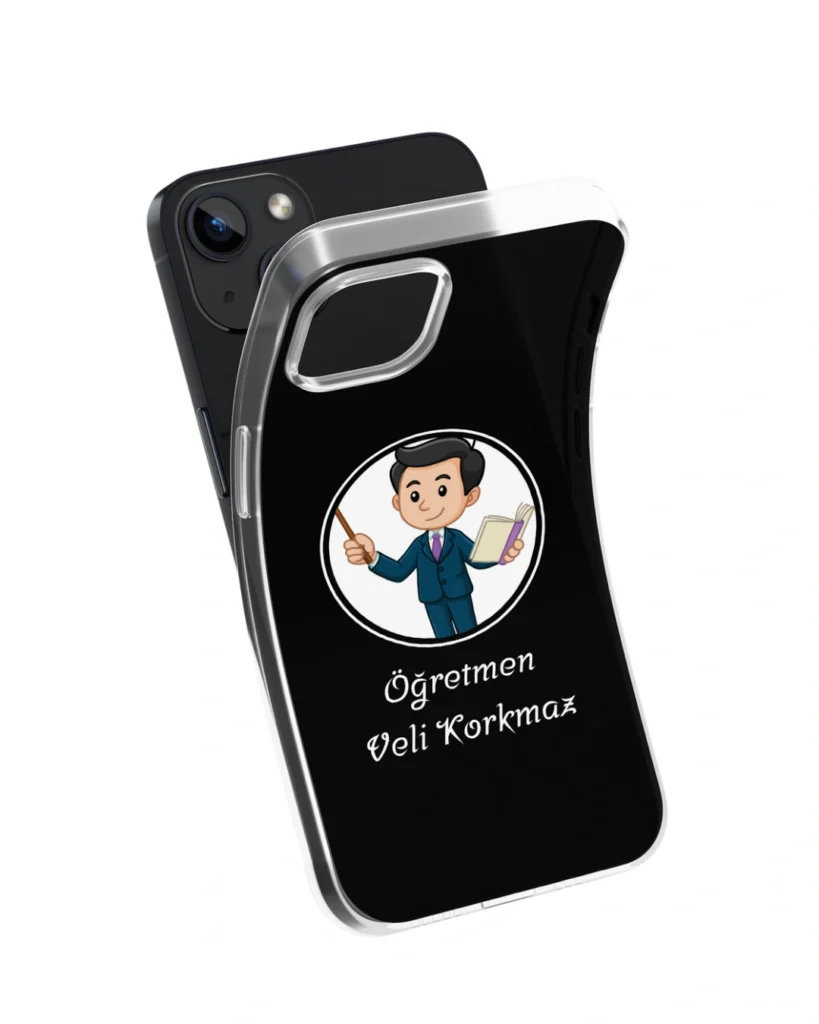 öğretmen baskılı telefon kılıfı